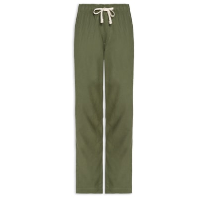 Calça Masculina Linho Pier - Verde