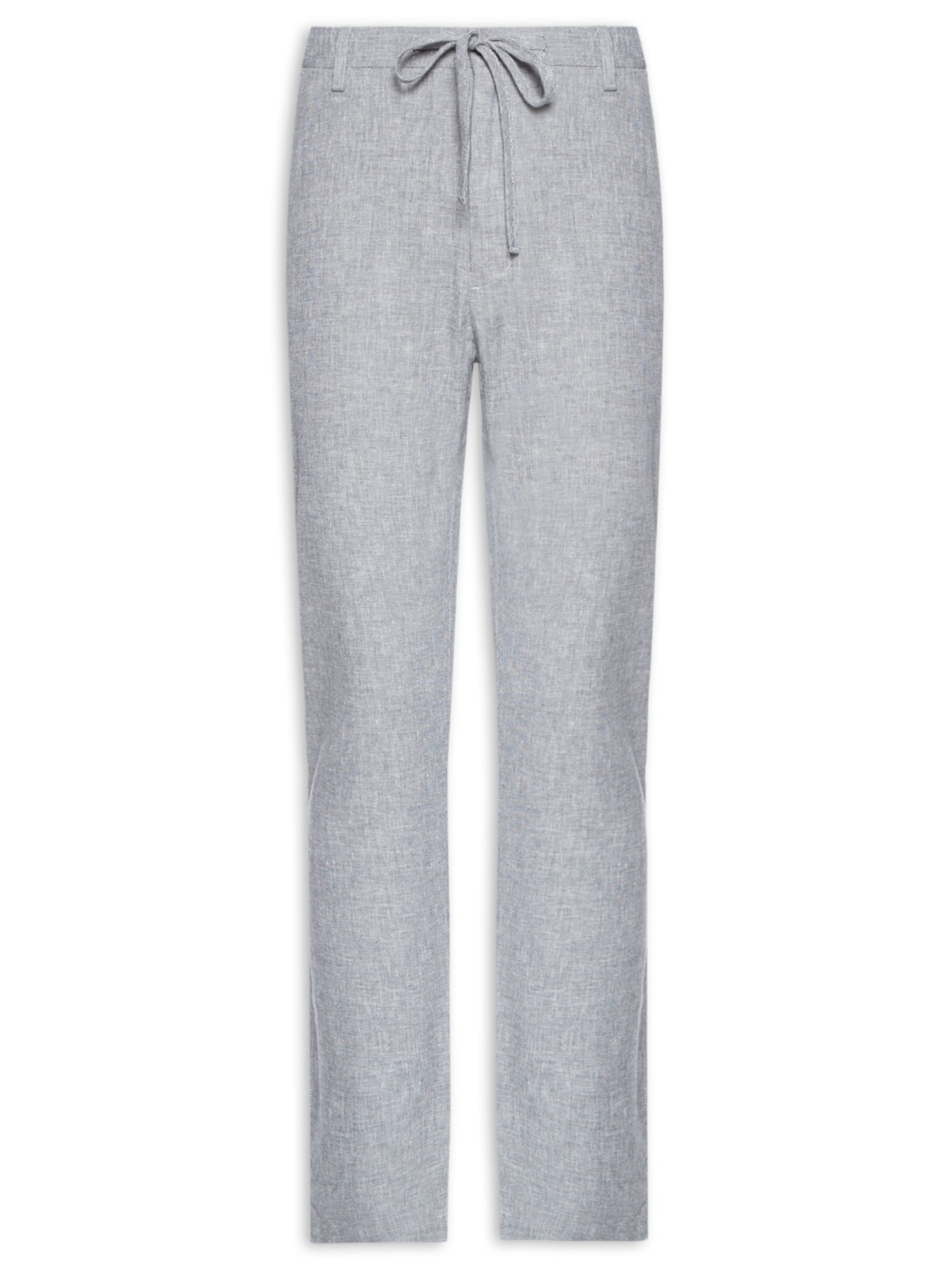Calça Masculina Linho Santorini - Cinza