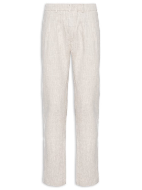 Calça Masculina Linho – Bege