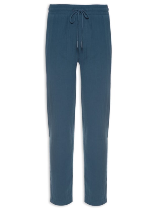 Calça Masculina Lisa - Azul