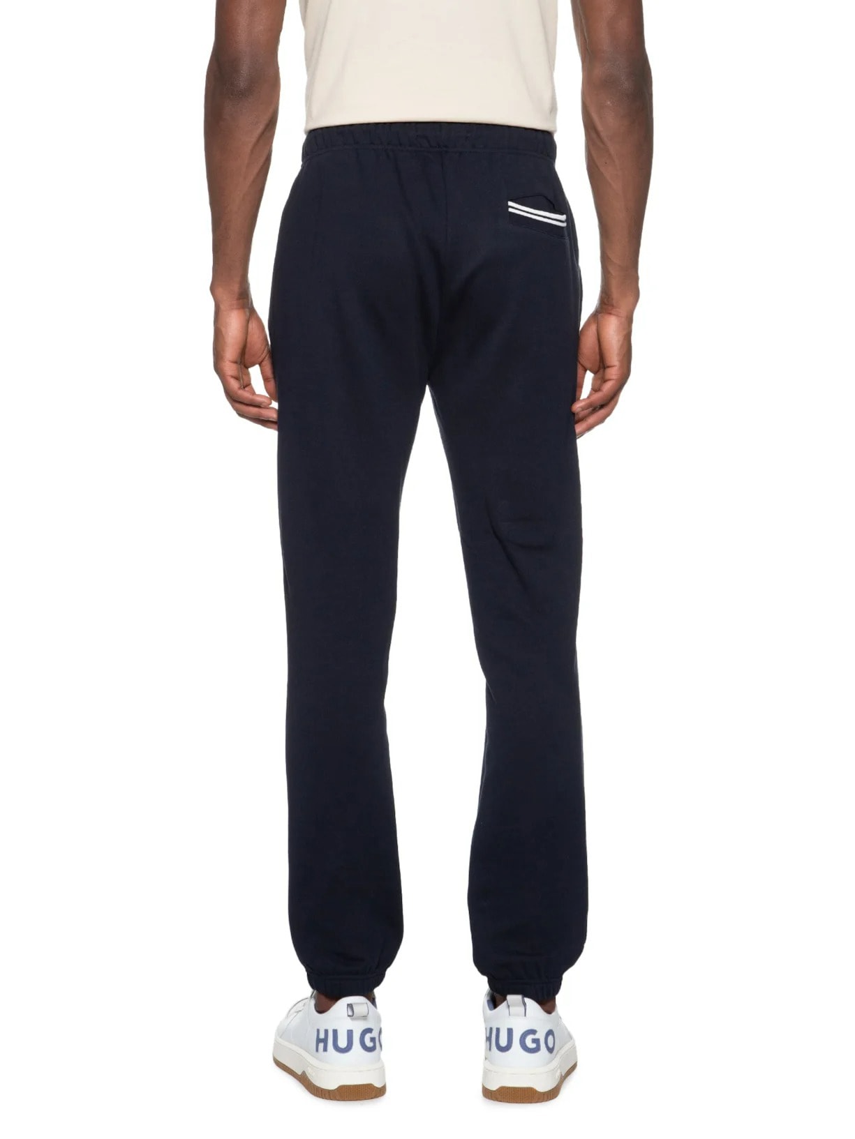 Calça Masculina Loopback Azul Fred Perry