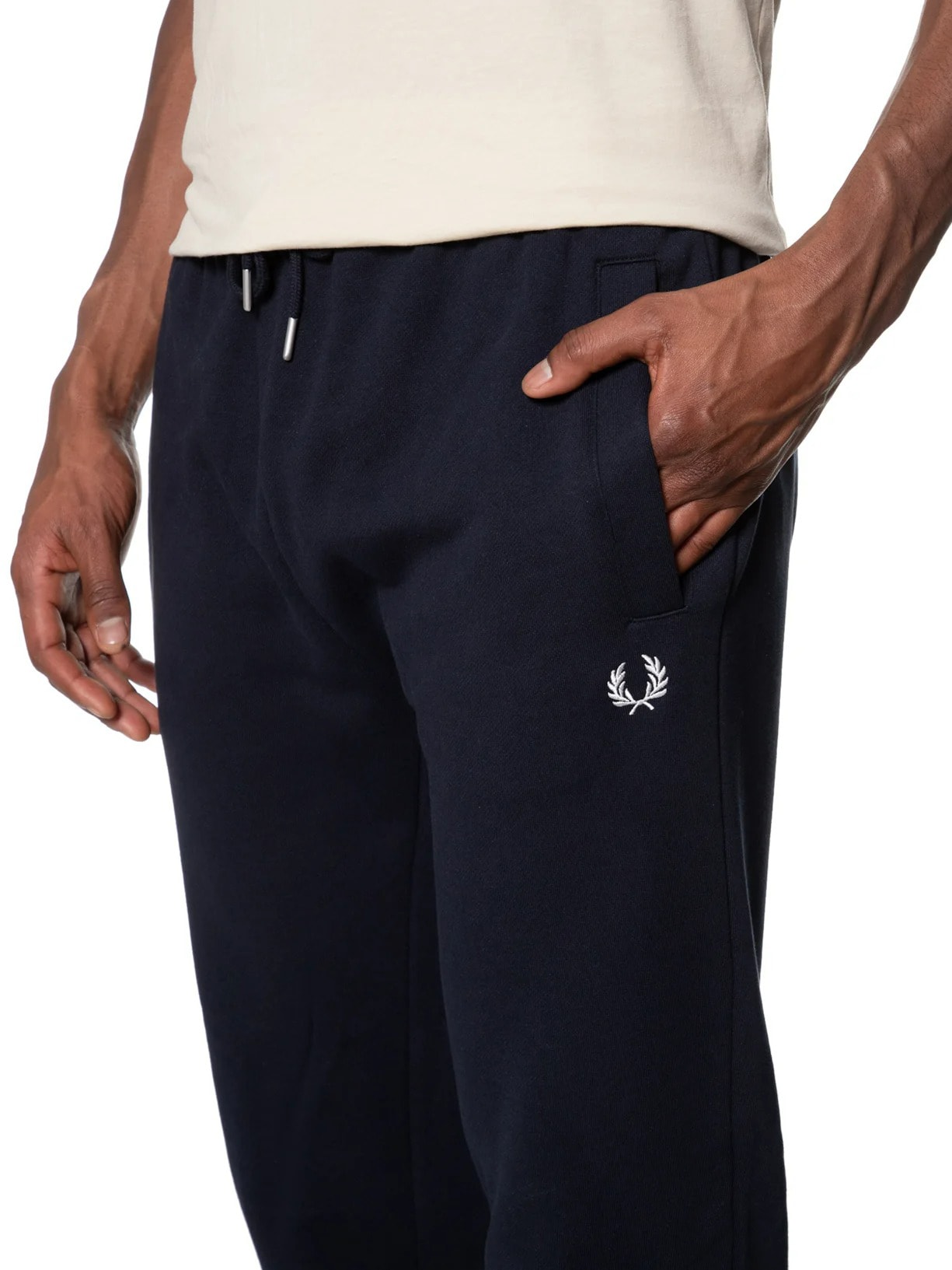 Calça Masculina Loopback Azul Fred Perry