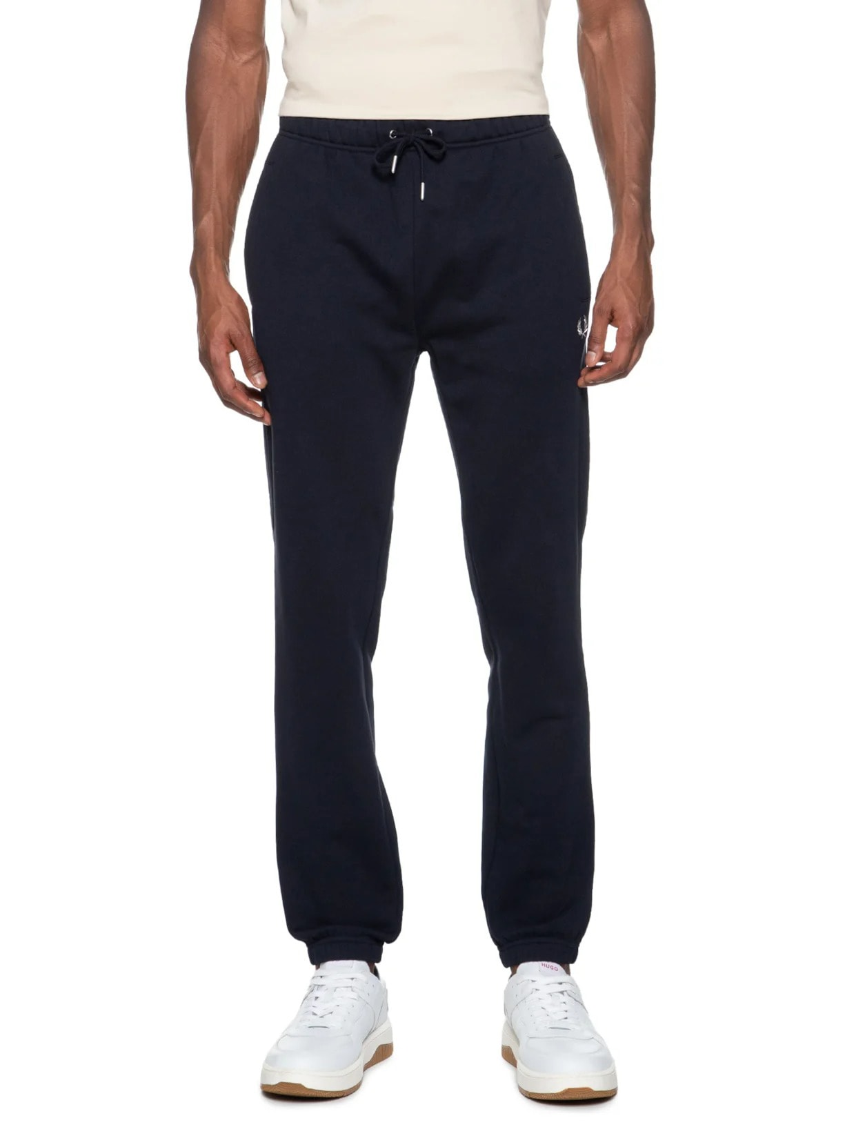 Calça Masculina Loopback Sweatpant Azul Fred Perry