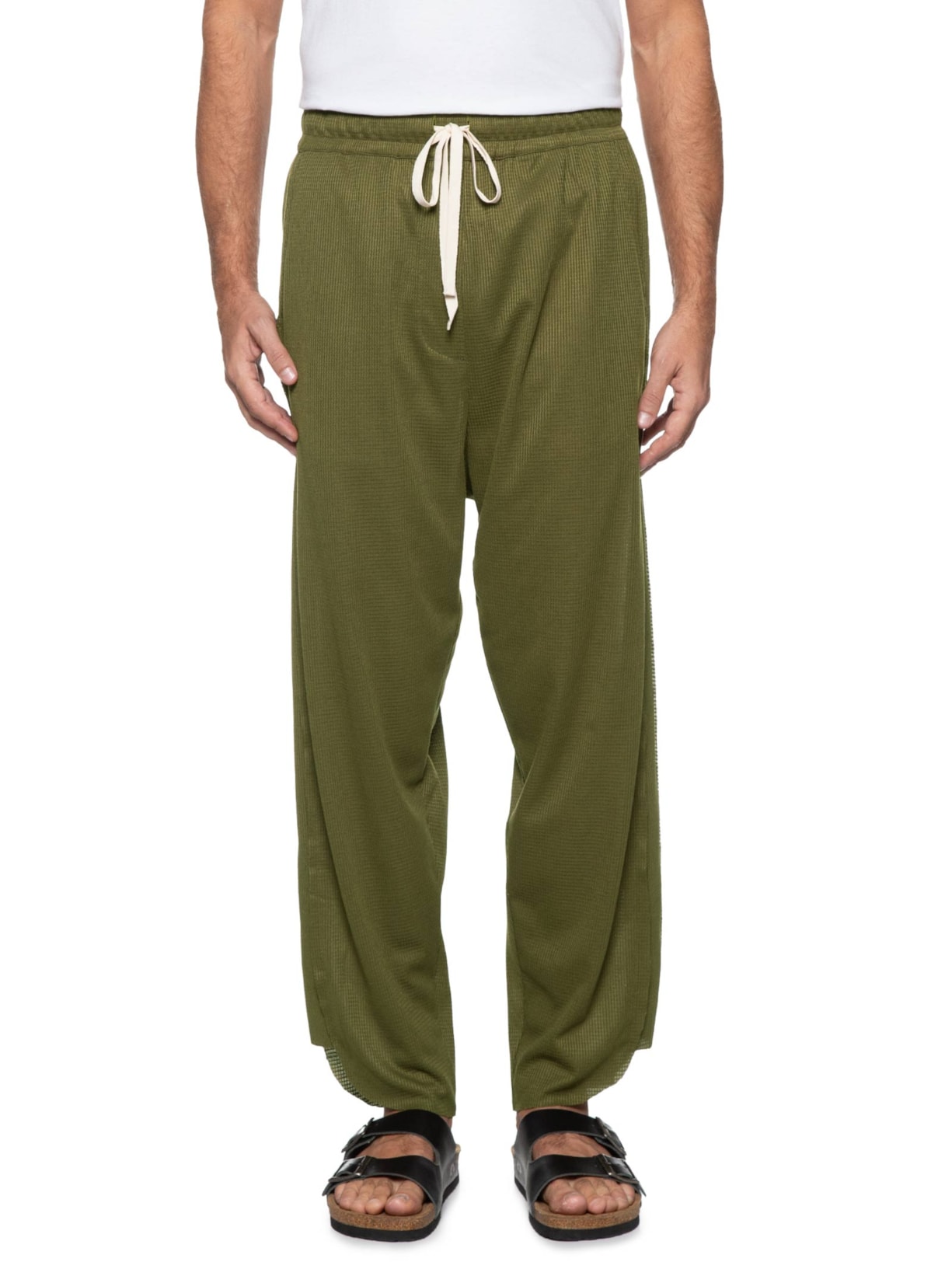 Studio Orla Calça Masculina Malha Básica Verde - Main Image