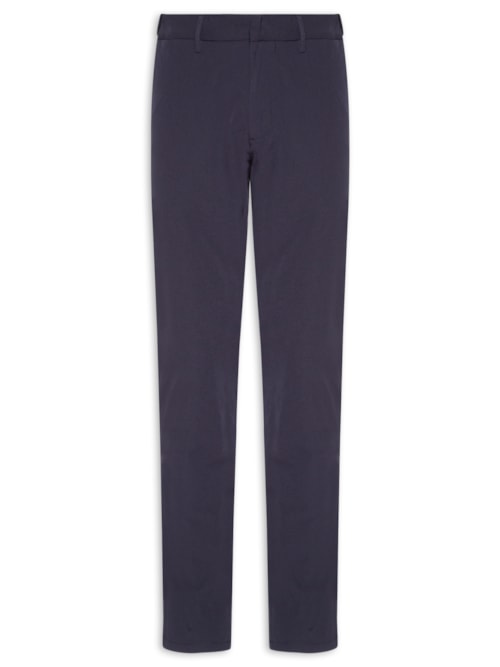 Calça Masculina Malha Tech Reta - Azul