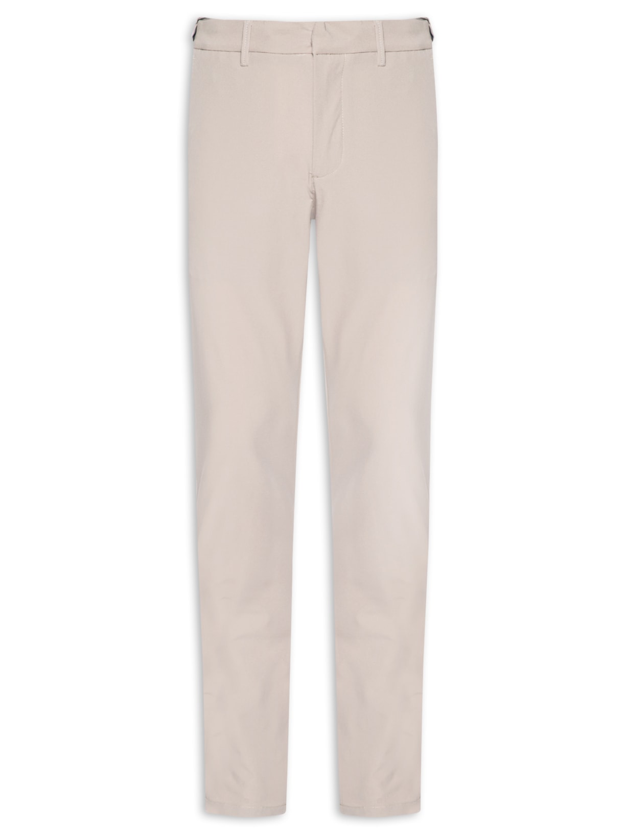 Calça Masculina Malha Tech Reta Bege '2 Essential