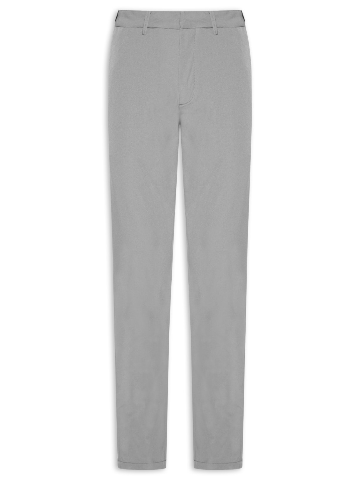 Calça Masculina Malha Tech Reta Cinza 2 Essential '2 Essential