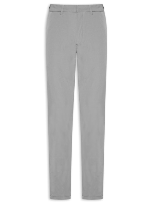 Calça Masculina Malha Tech Reta - Cinza - 2 Essential