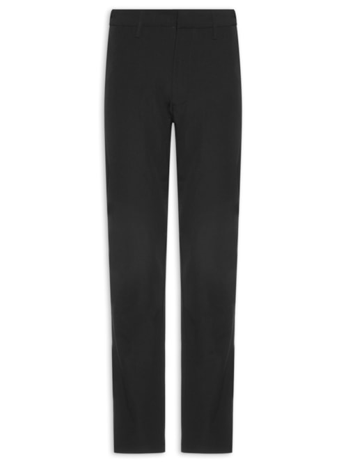 Calça Masculina Malha Tech Reta - Preto