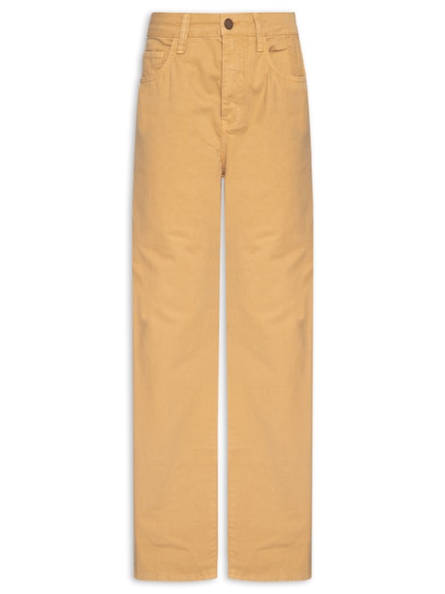 Calça Masculina Malta Em Sarja - Bege