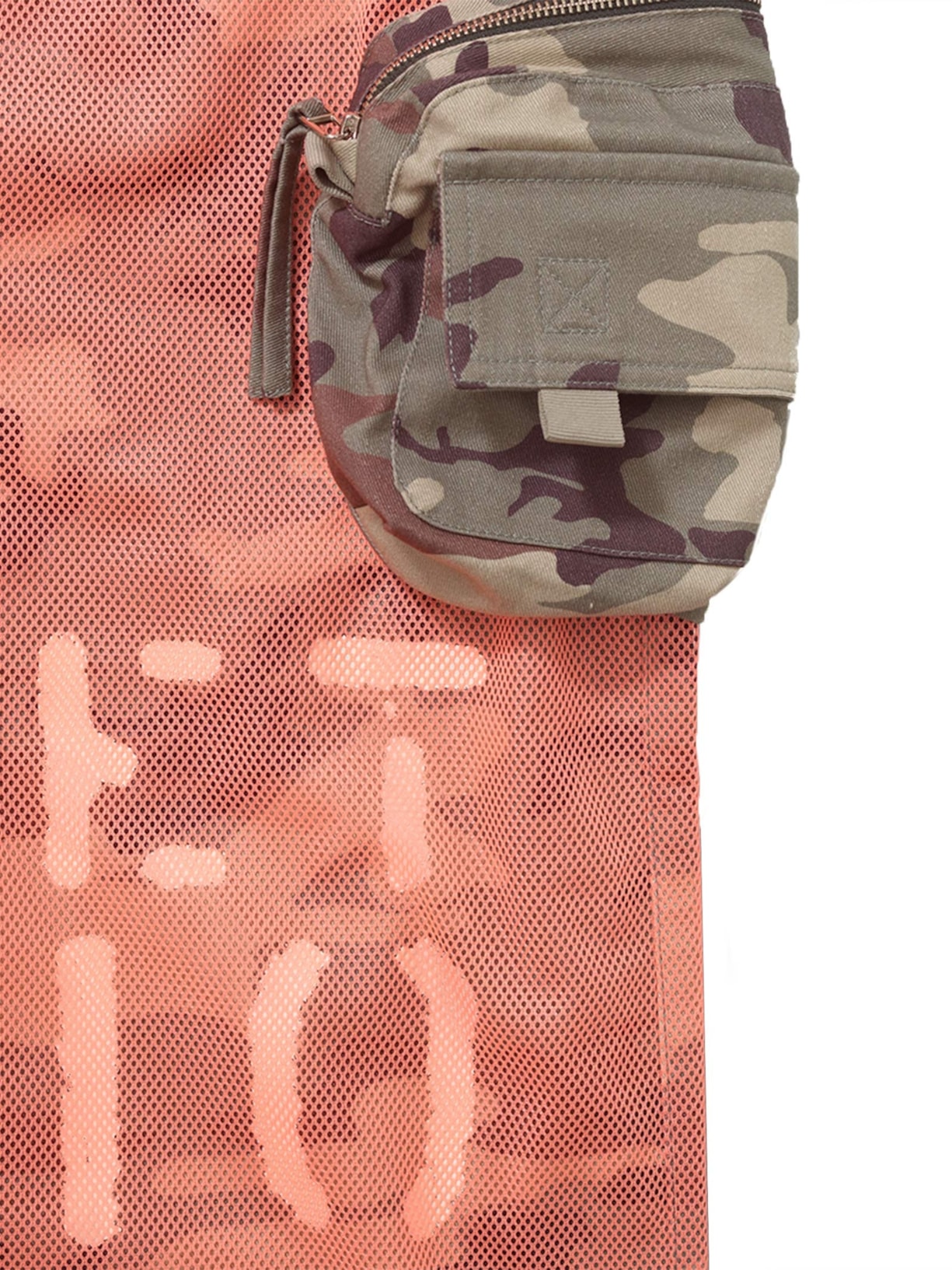 Calça Masculina Mesh Camo Laranja Piet