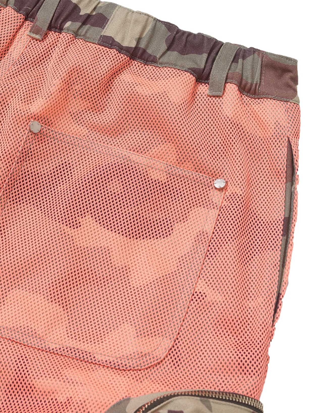 Calça Masculina Mesh Camo Laranja Piet