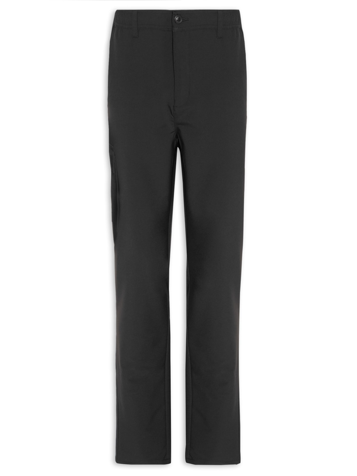 Calça Masculina Microfibra Cargo - Preto
