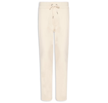 Calça Masculina Moletom Básico New - Bege