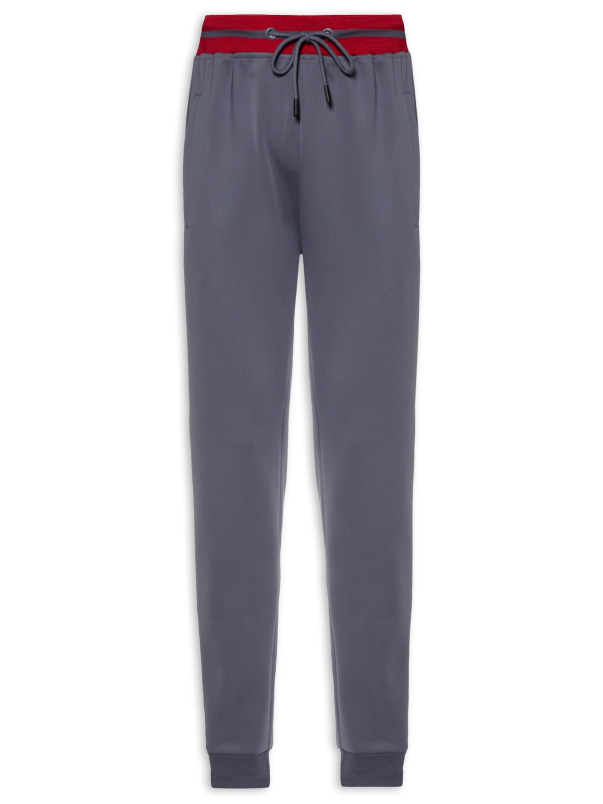 Calça Masculina Moletom - Cinza