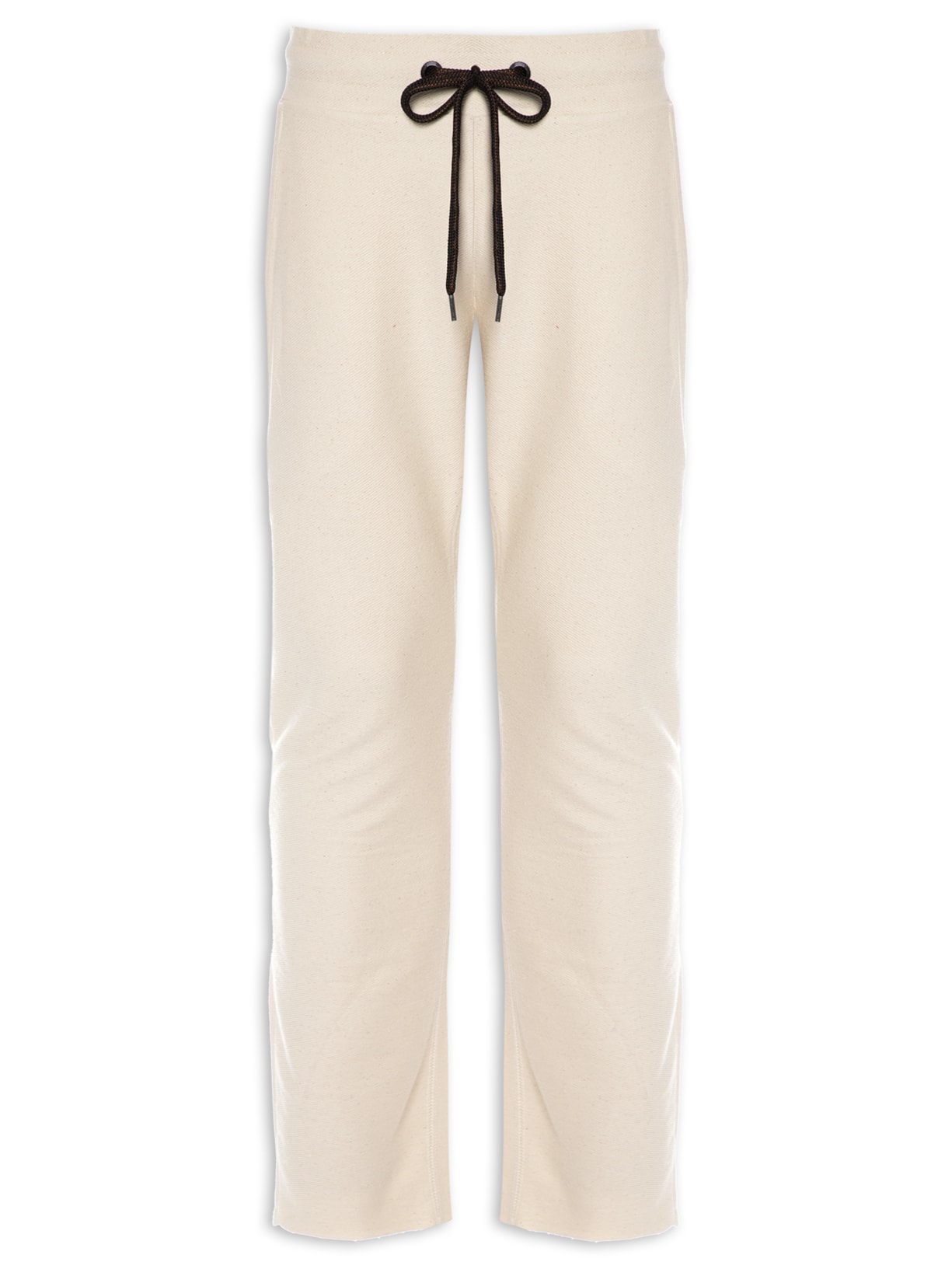 Calça Masculina Moletom Diagonal - Bege