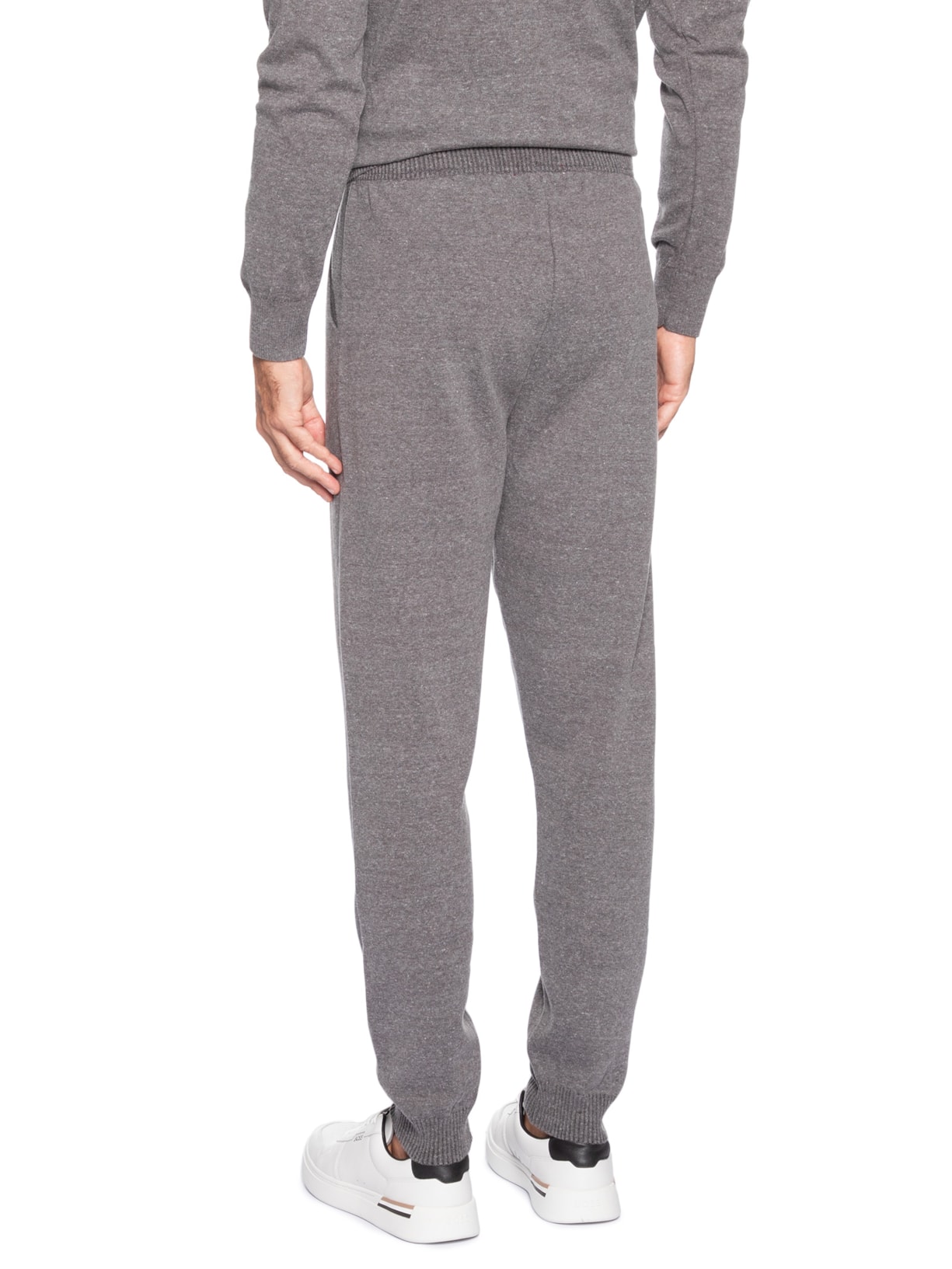 Calça Masculina Moletom Esporte Cinza Paramount Alfaiataria