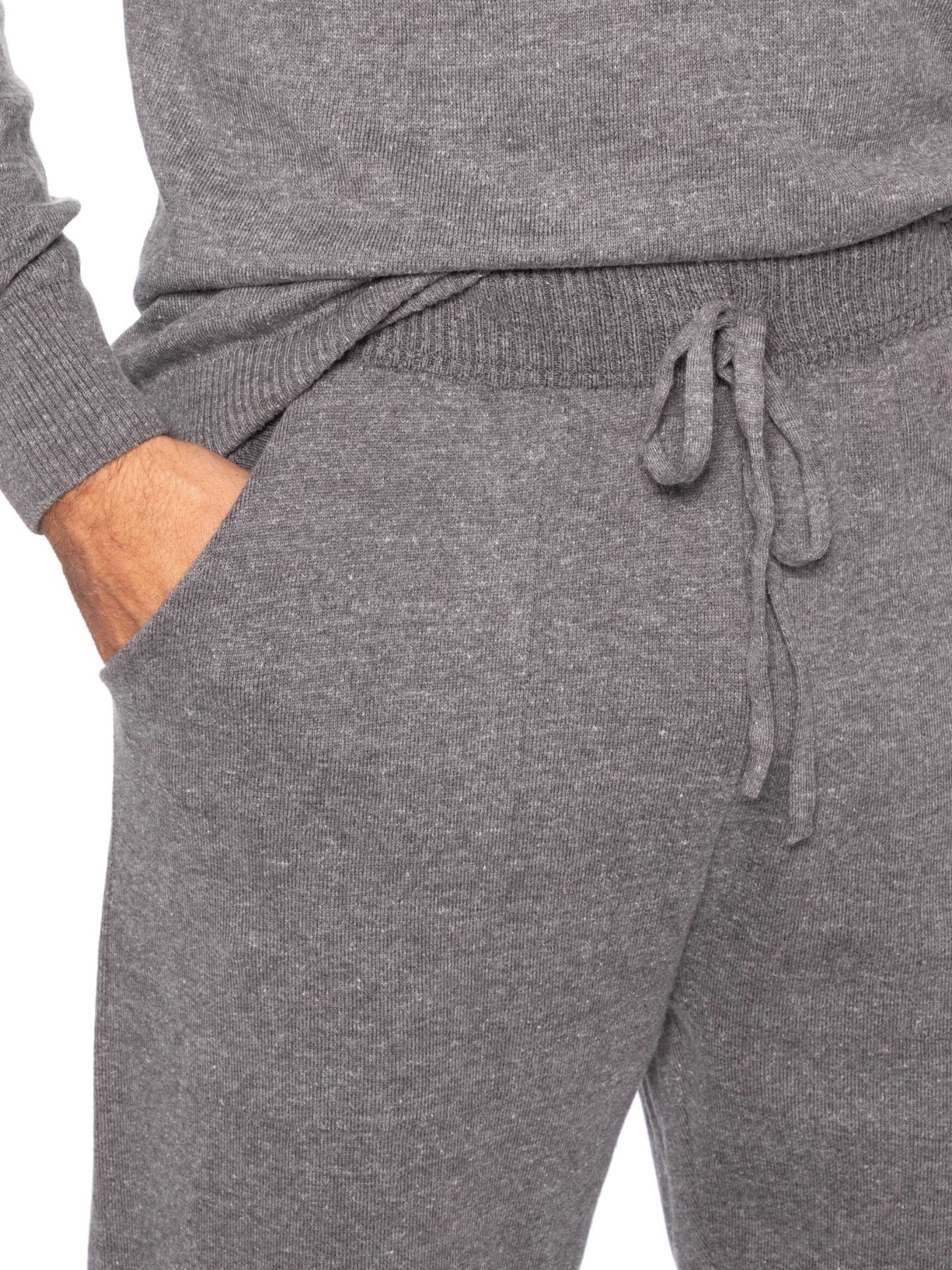 Calça Masculina Moletom Esporte Cinza Paramount Alfaiataria