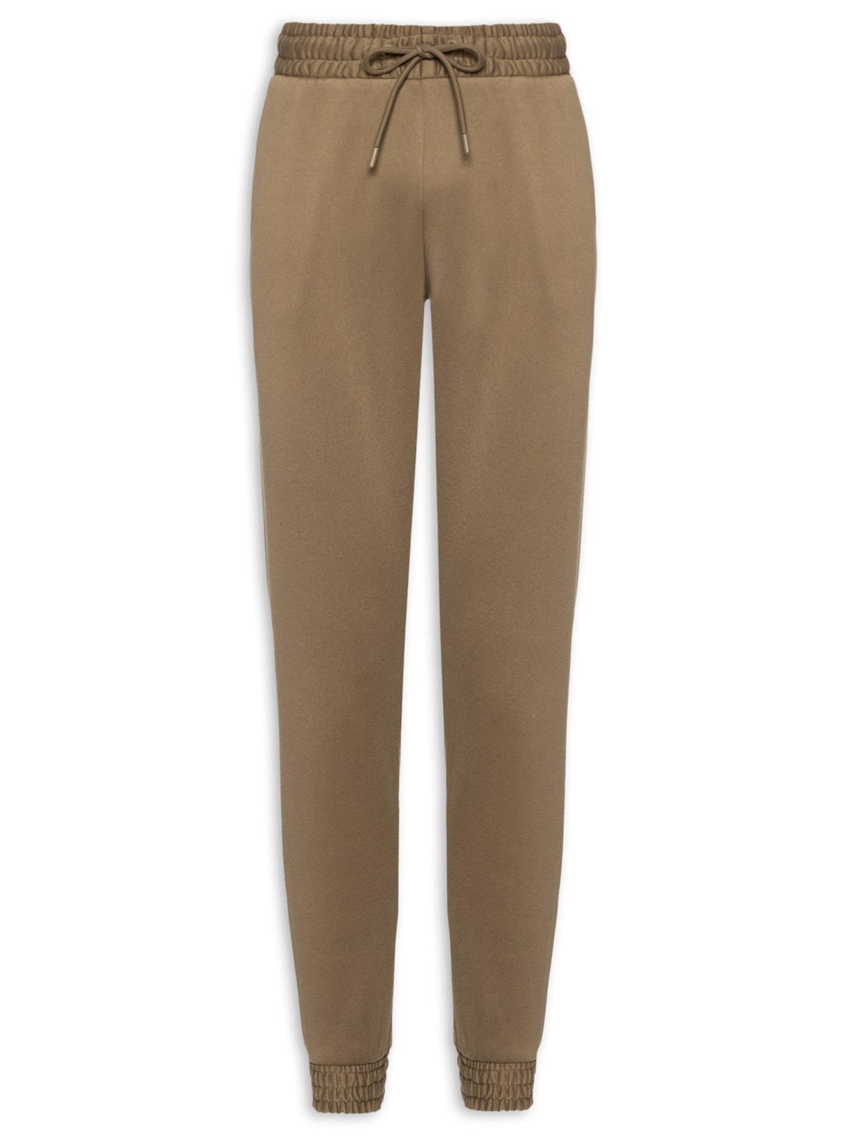 Calça Masculina Moletom Jogger - Marrom