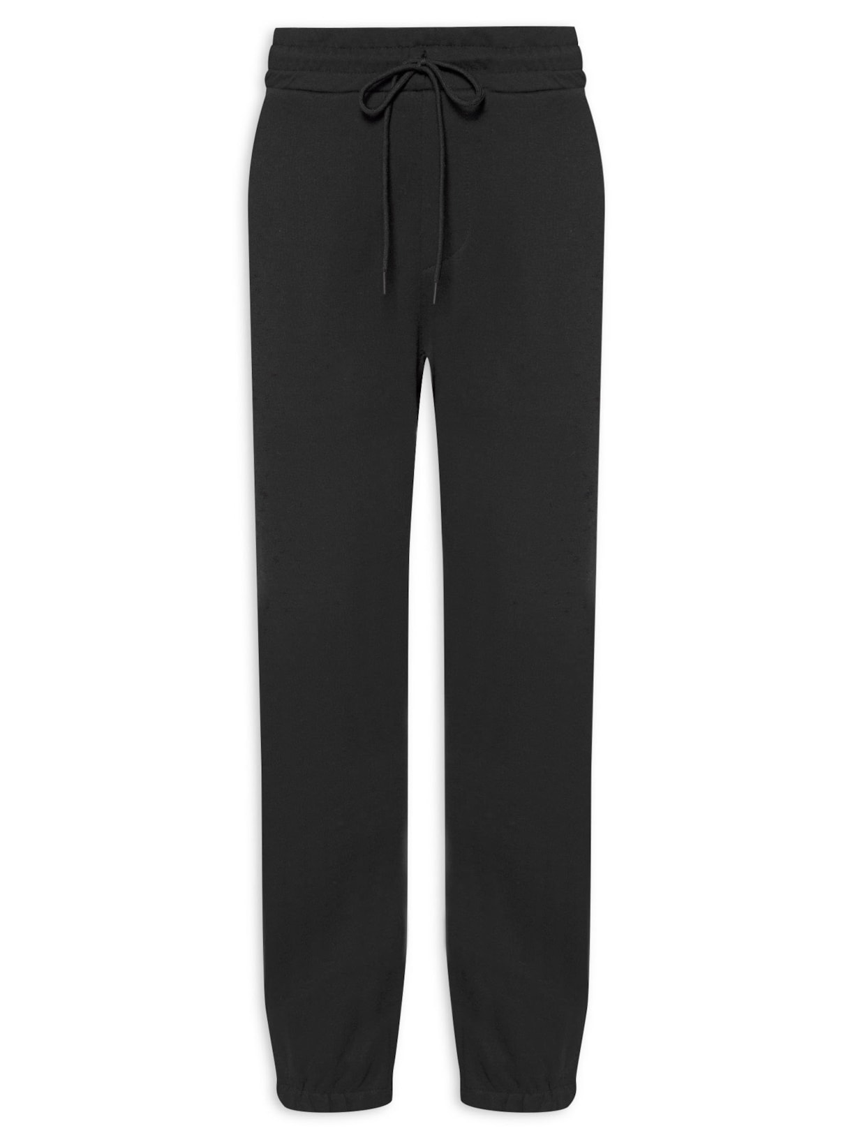 Calça Masculina Moletom Jogger - Preto