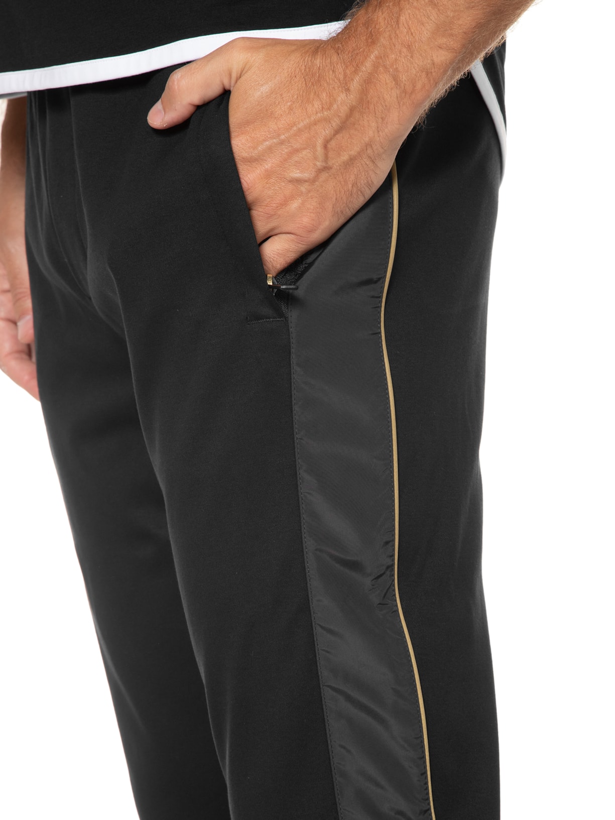 Calça Masculina Moletom Lamont Preto Boss