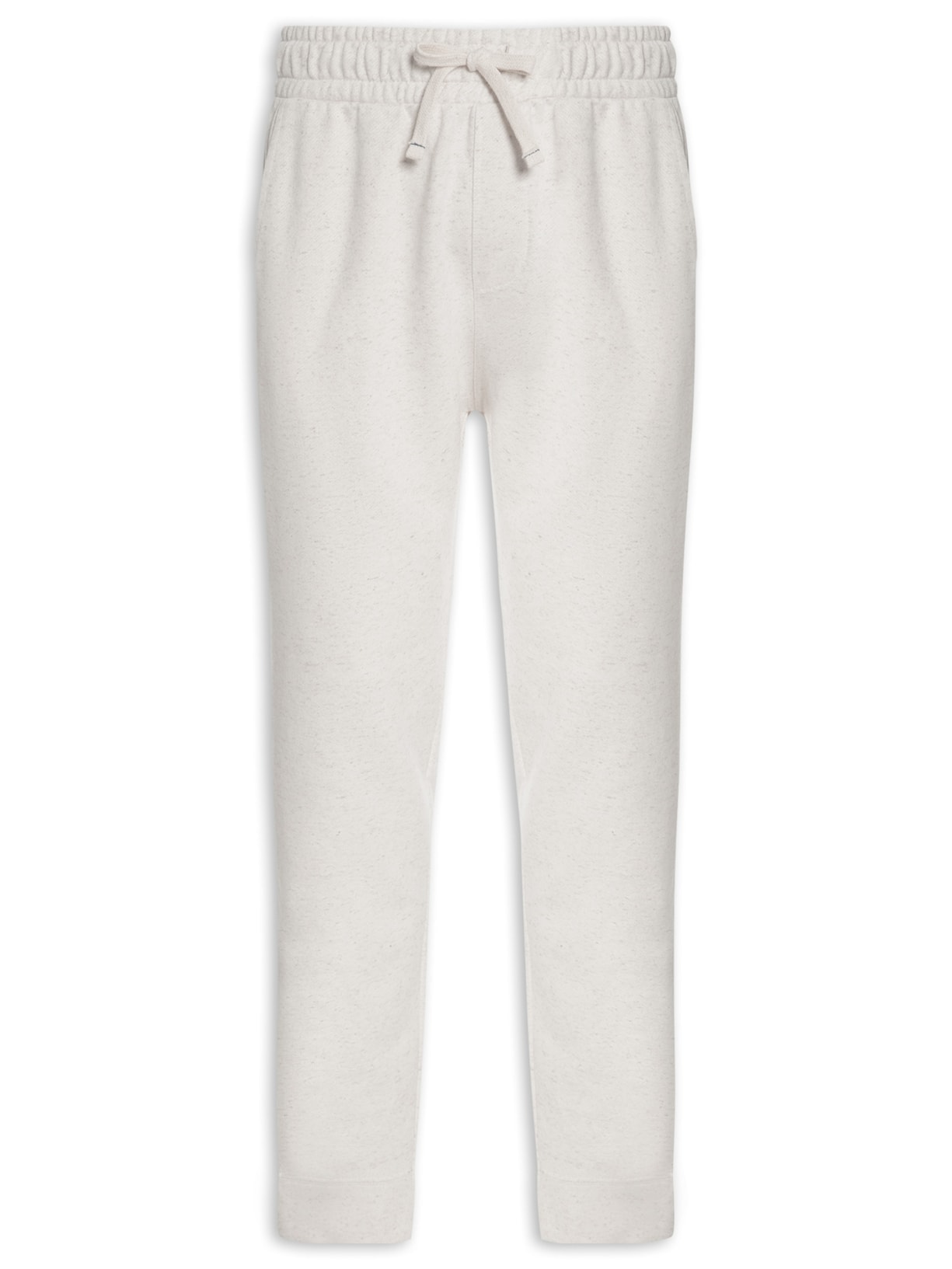 Calça Masculina Moletom Linho - Bege