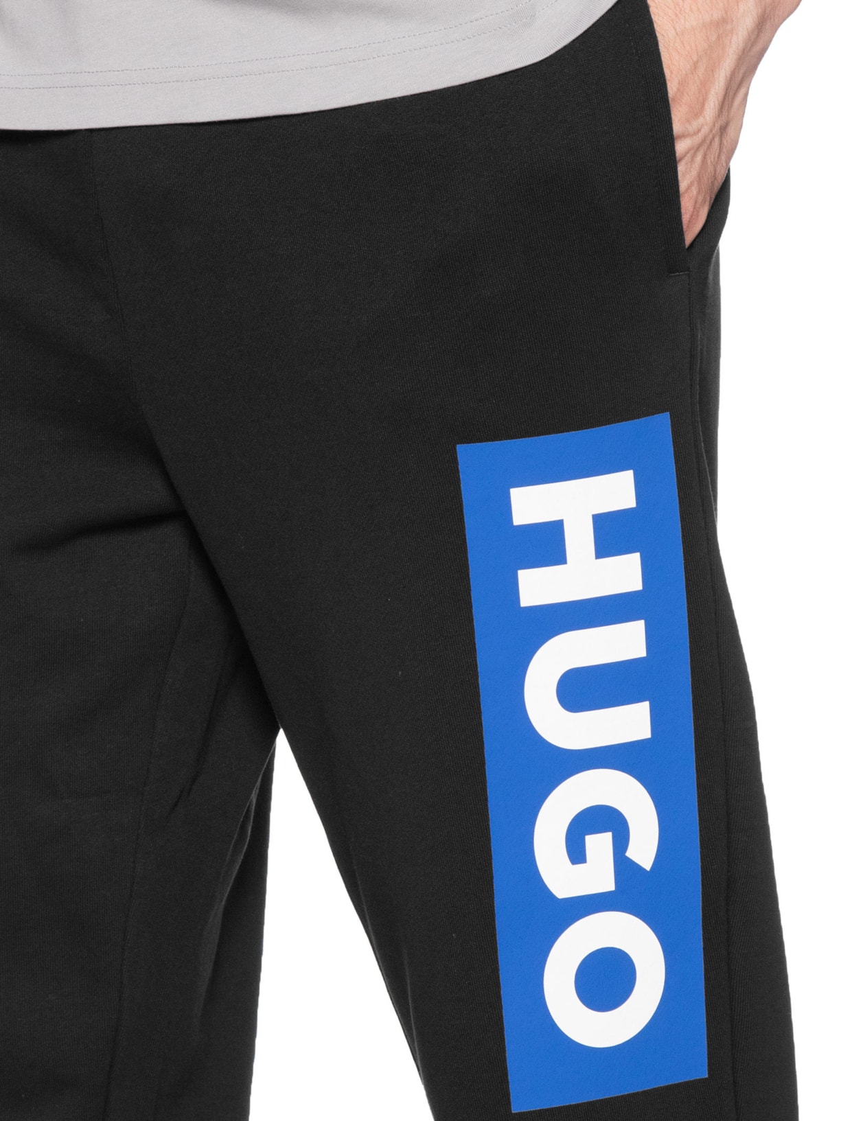 Calça Masculina Moletom Nuram Preto Hugo
