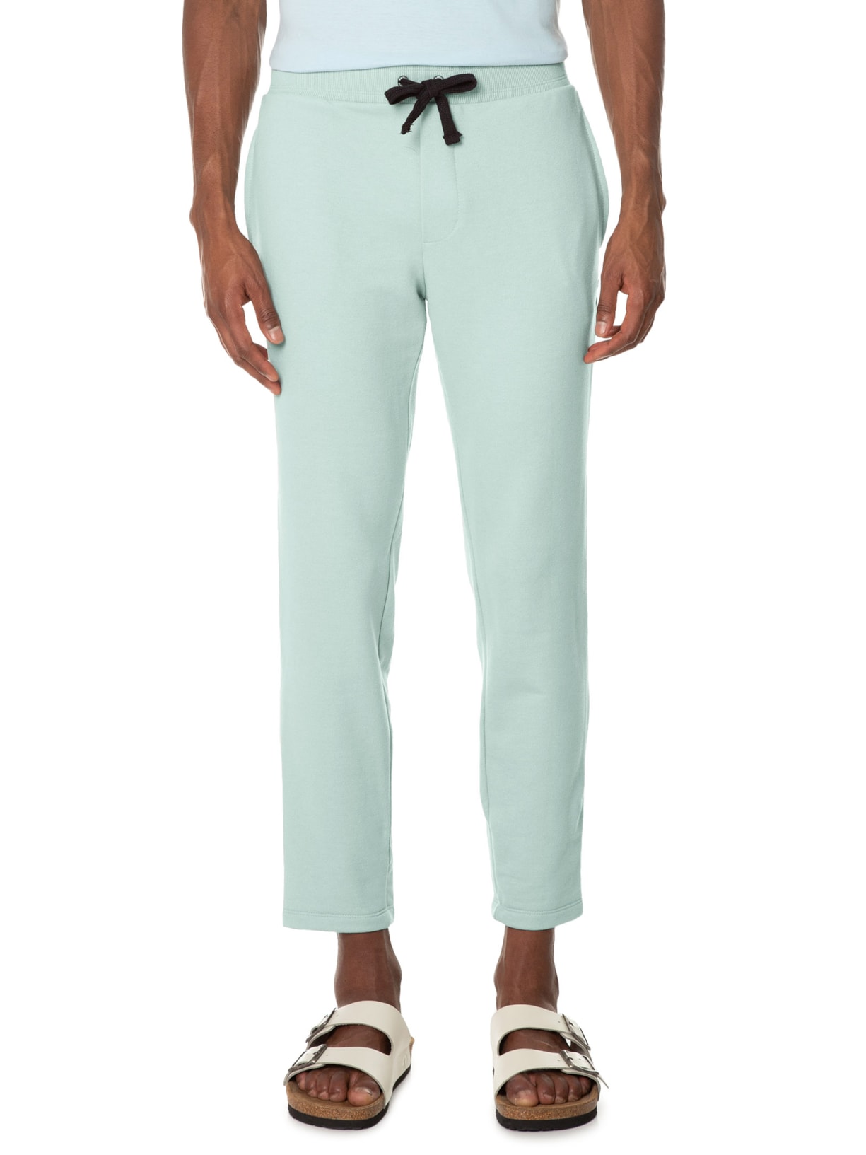 Calça Masculina Moletom Verde Barche