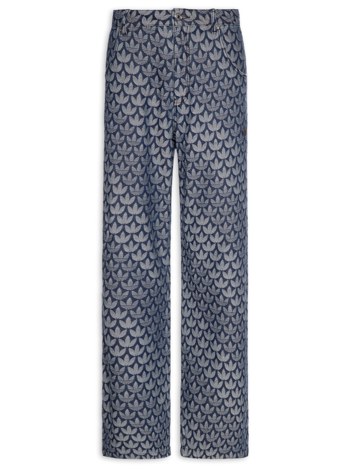 Calça Masculina Monogram Pt Azul Adidas Originals