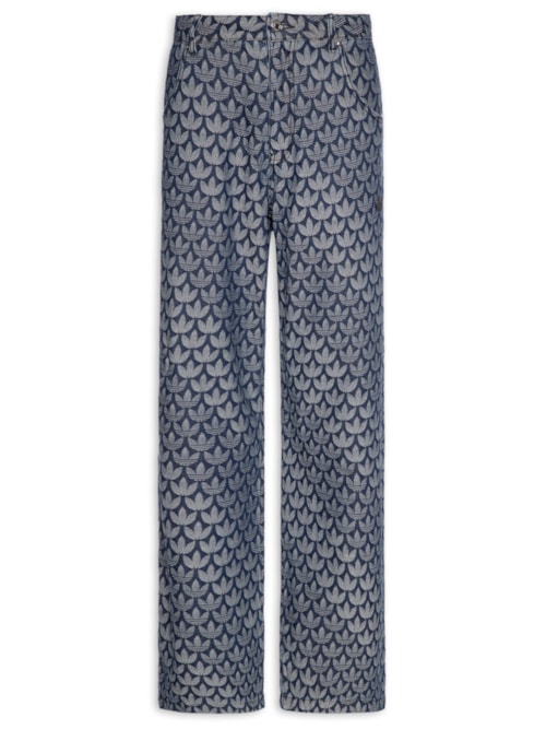 Calça Masculina Monogram Pt - Azul