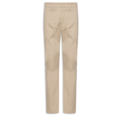Calça Masculina Moovexx Manhattan Em Algodão Egípcio - Bege