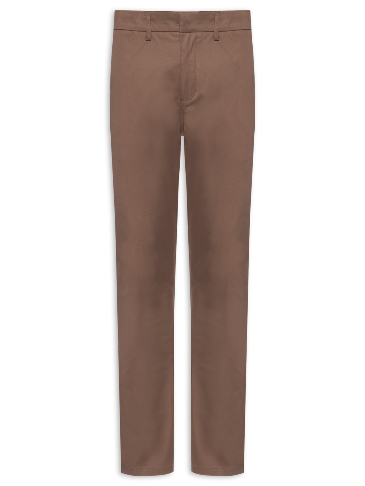 Calça Masculina Moovexx Manhattan Em Algodão Egípcio - Marrom