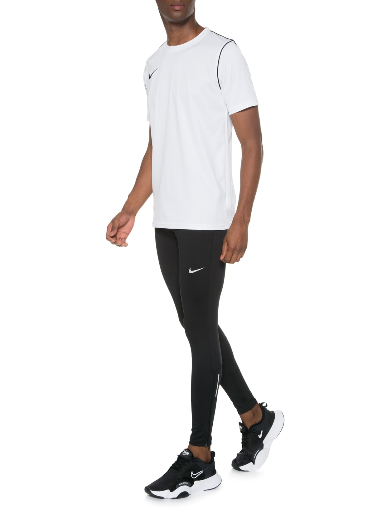 Calça Masculina Nk Df Chllgr Tight Preto Nike