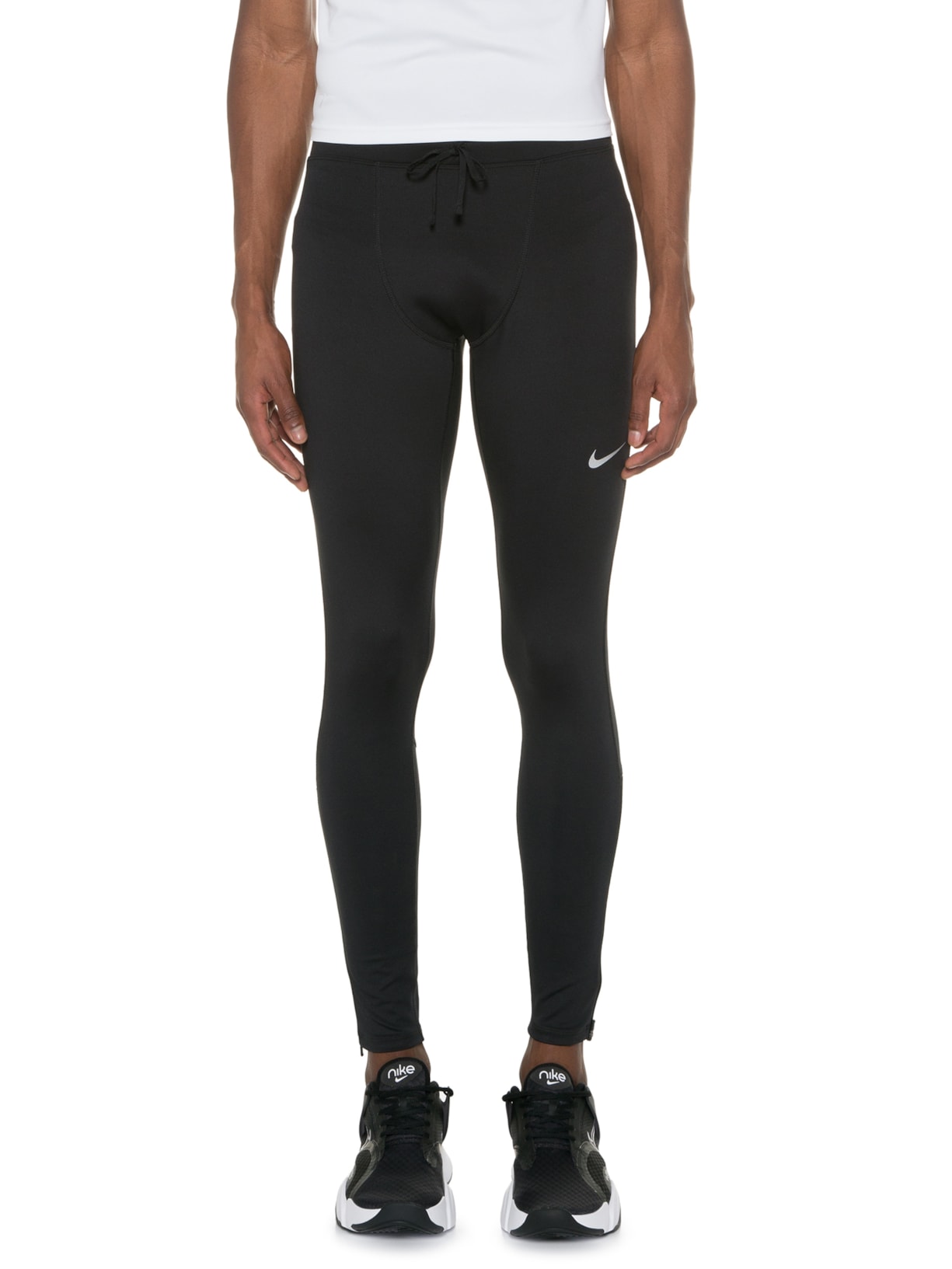 Calça Masculina Nk Df Chllgr Tight Preto Nike