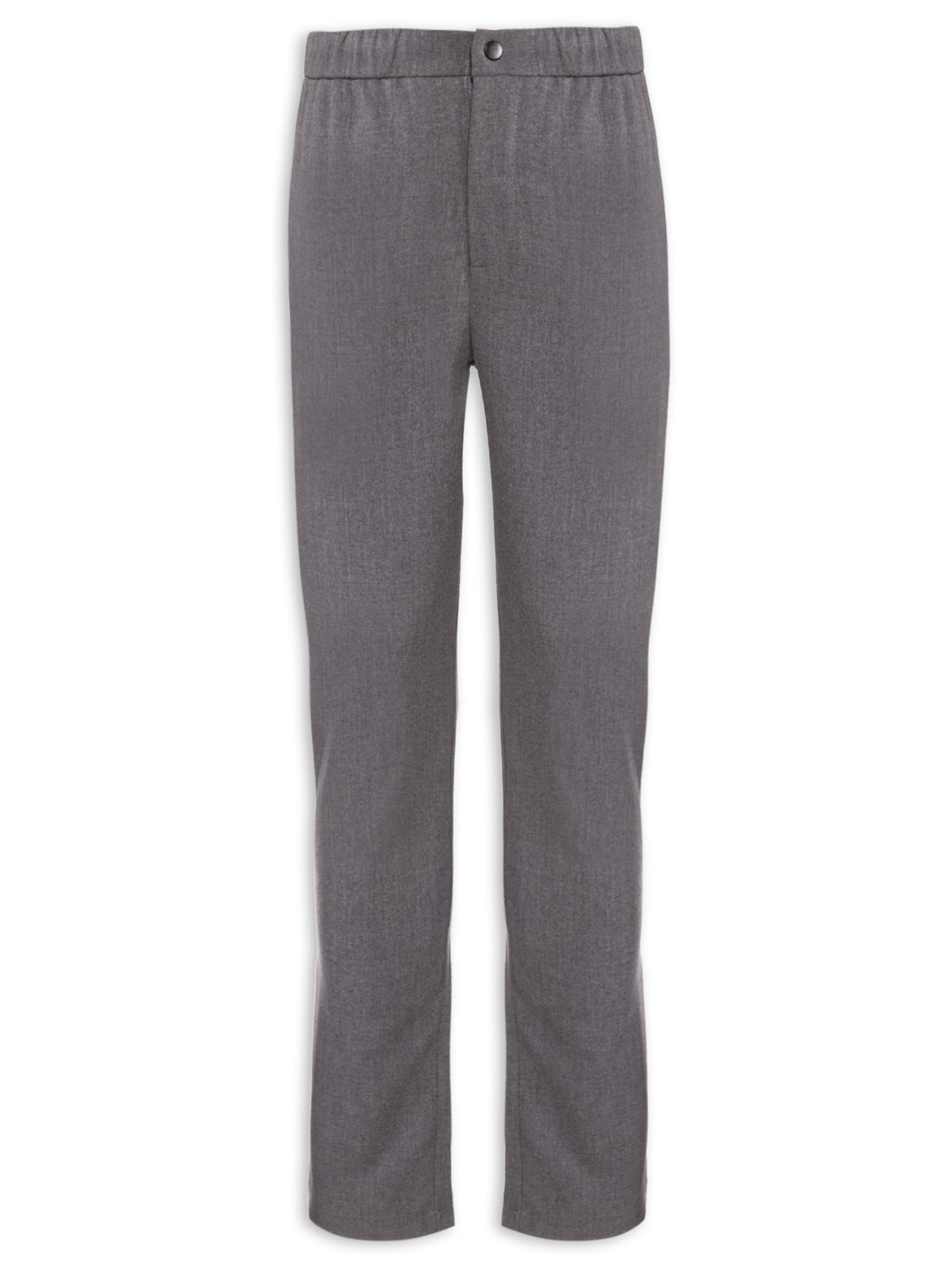 Calça Masculina Office Elástico - Cinza