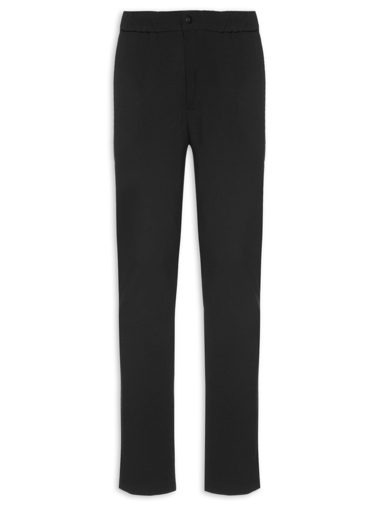 Calça Masculina Office Elástico - Preto