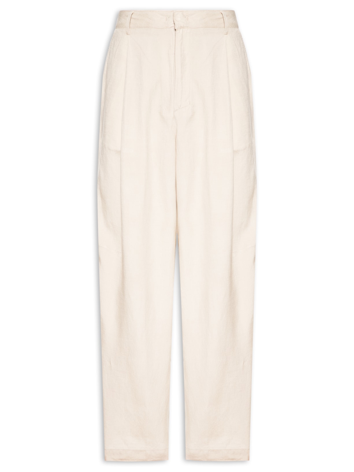 Calça Masculina Over Linen Balneário - Bege