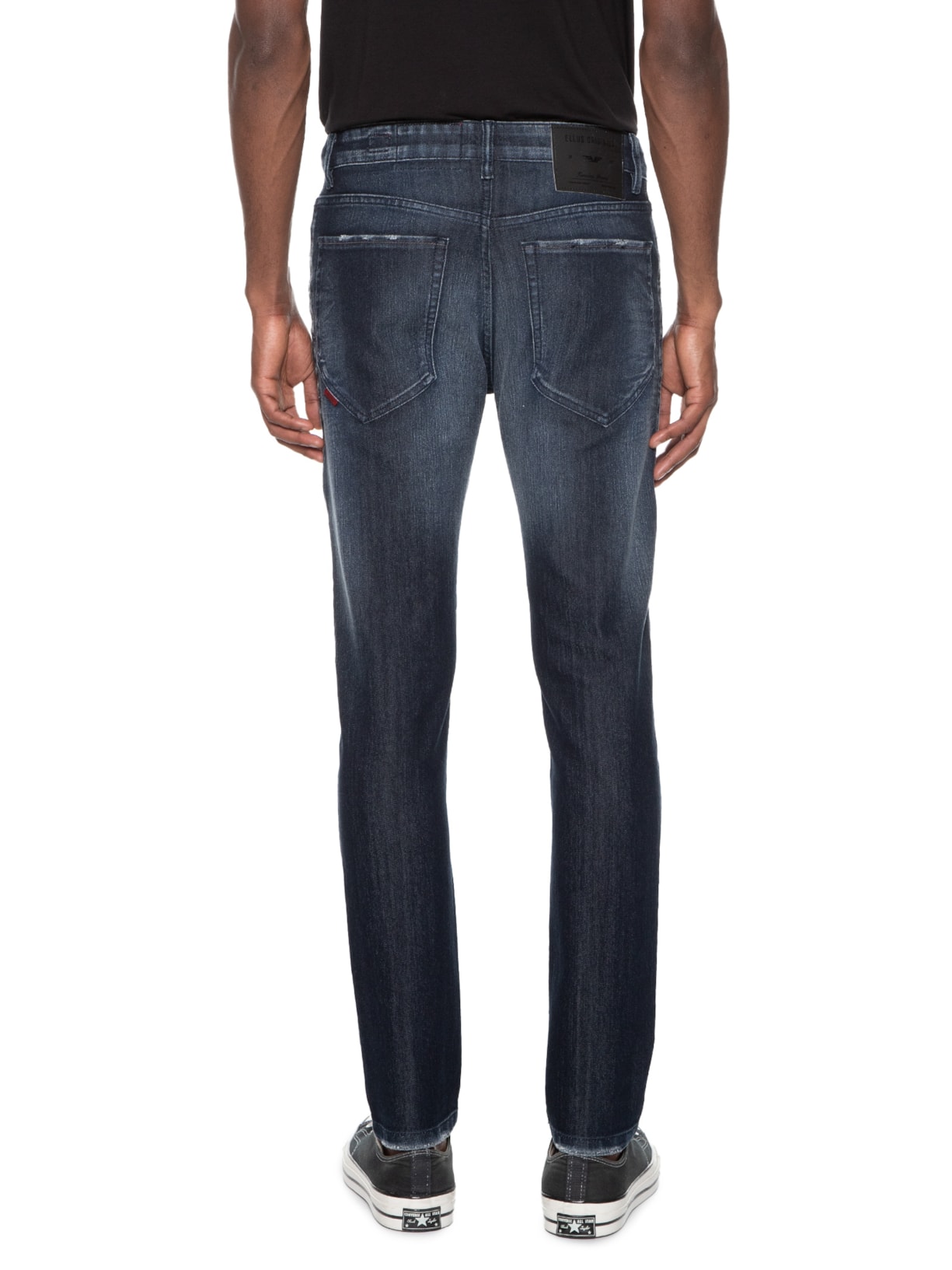 Calça Masculina Overcast Elastic Blue Skinny B Relógio Azul Ellus