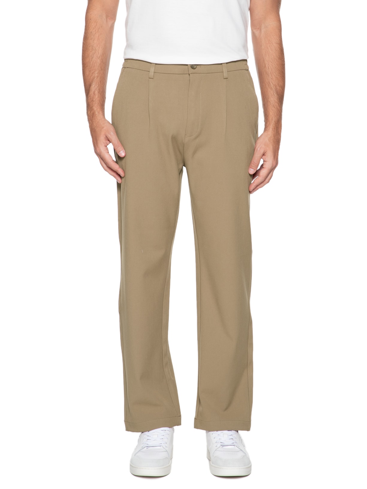 Calça Masculina Paris – Bege Foxton