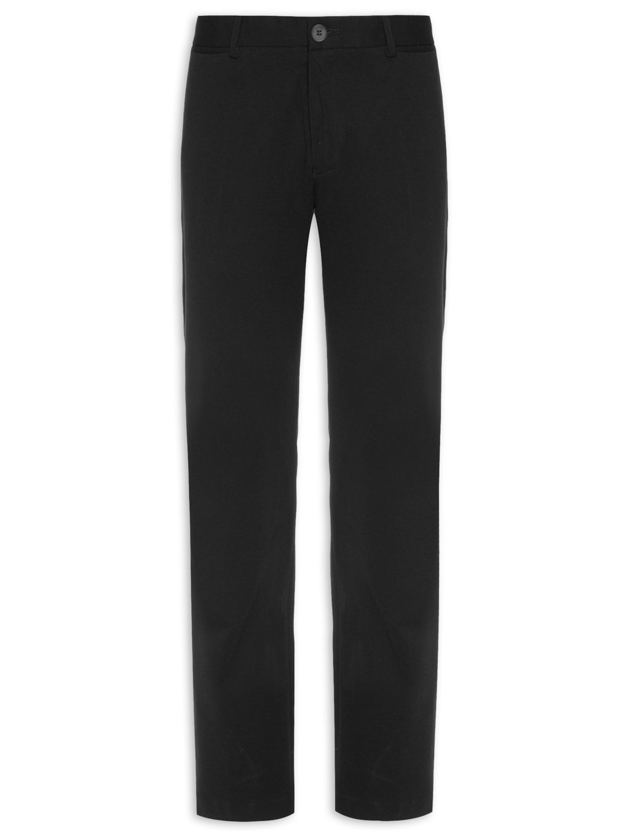 Calça Masculina Plain Knit Slim - Preto