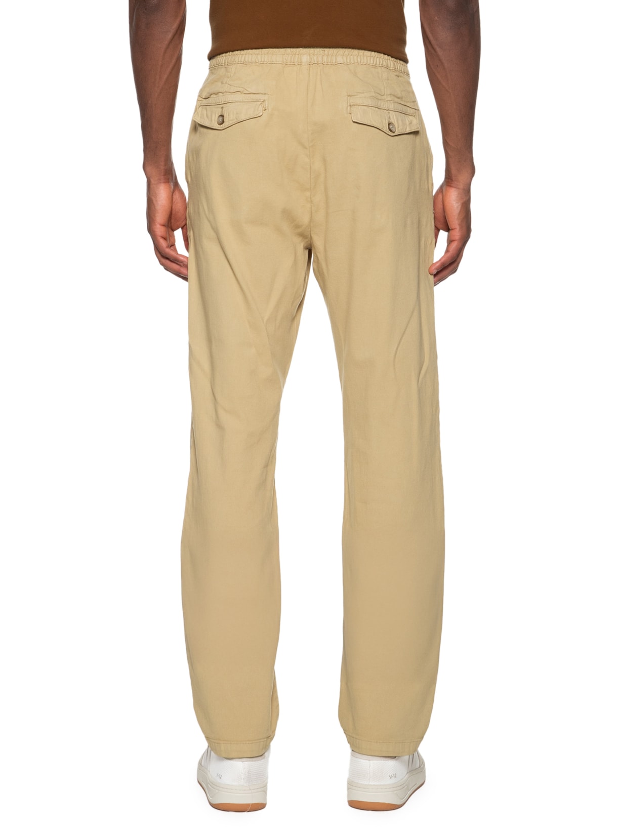 Calça Masculina Porto E Mare Bege  Zapalla