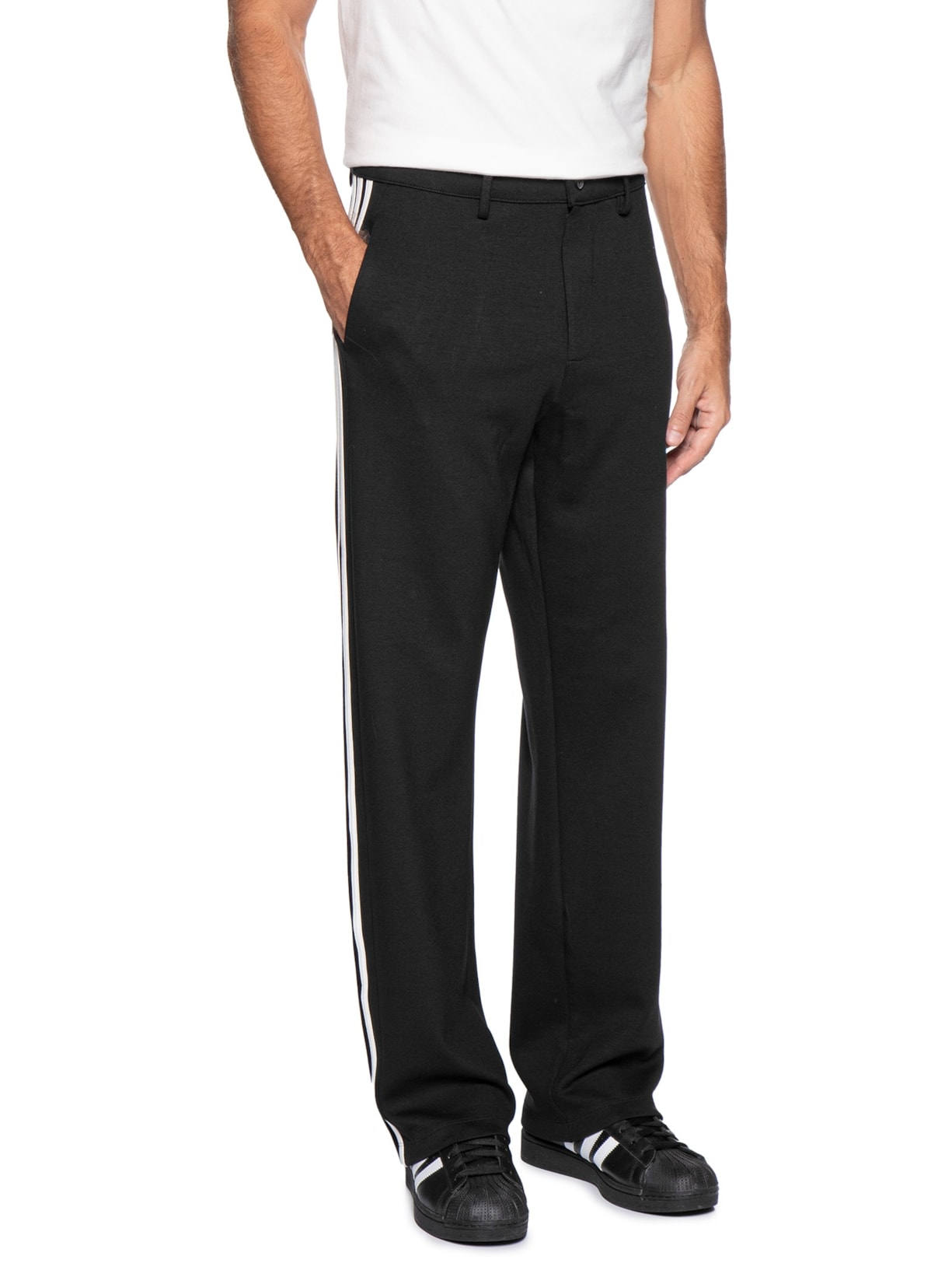 Calça Masculina Preto Forum + Adidas