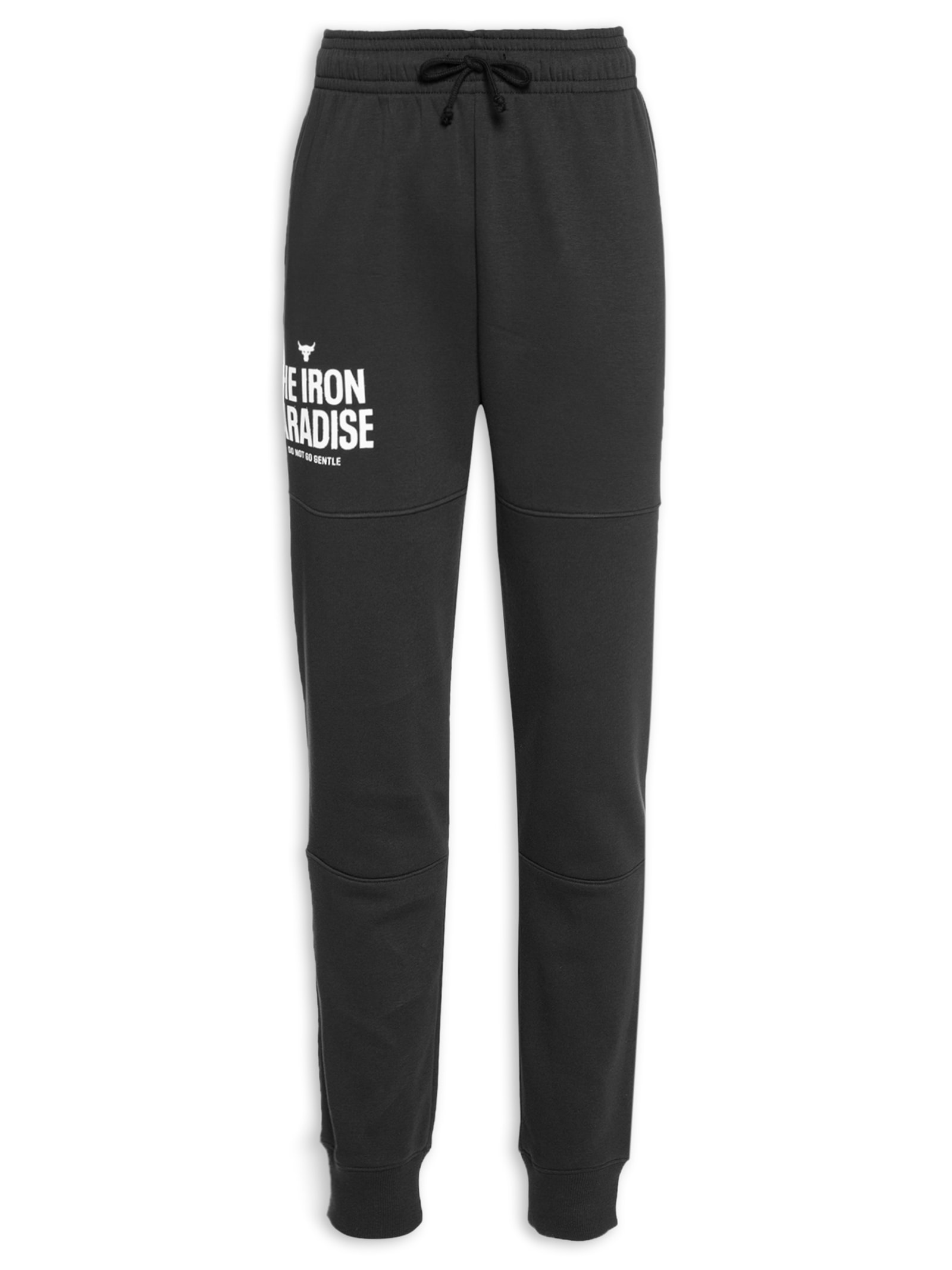 Under Armour - Calça Masculina Project Rock Rival Fleece - Preto