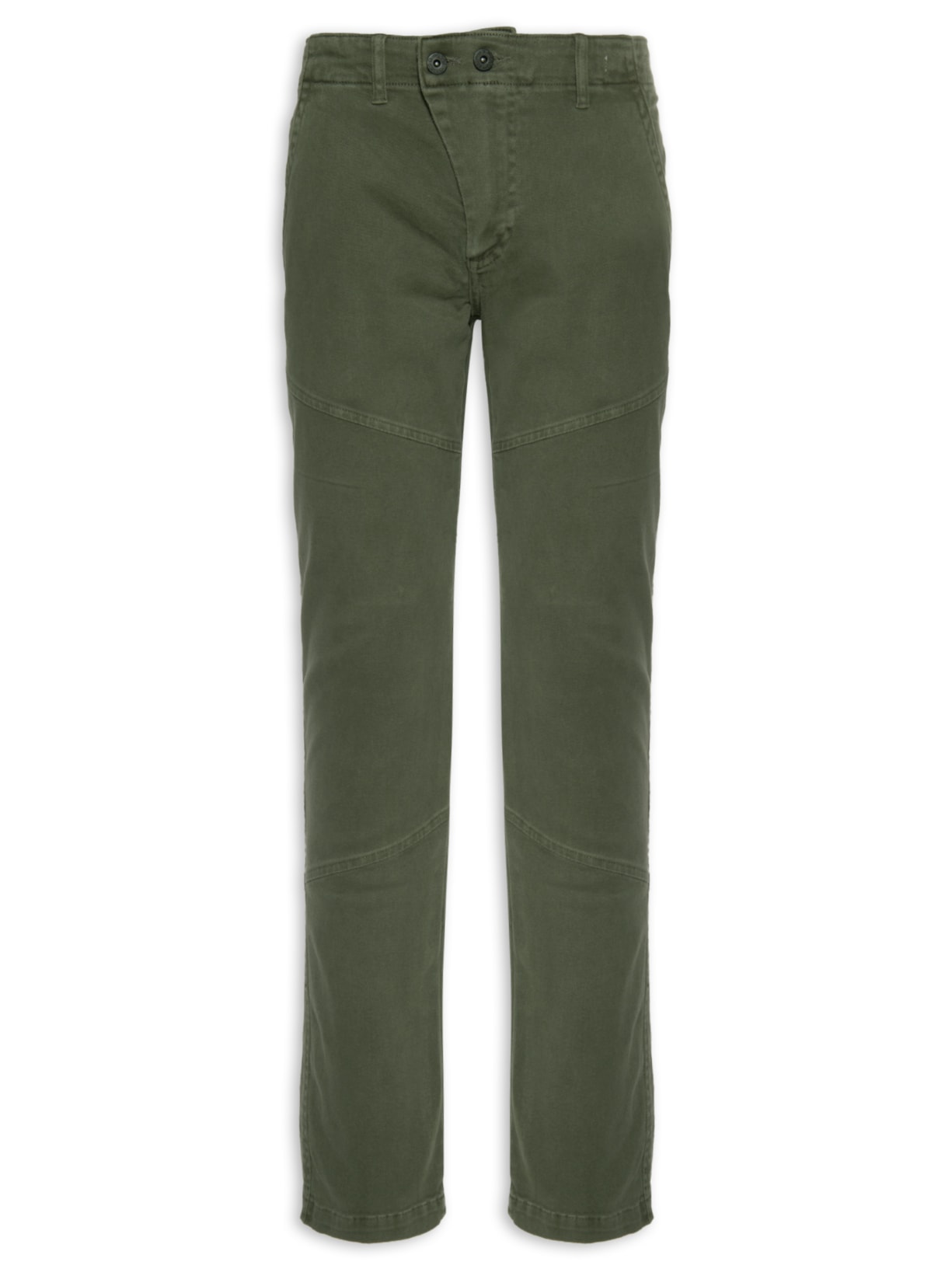 Calça Masculina Recorte Armadura Stone - Verde