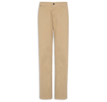 Calça Masculina Reta Chino - Bege
