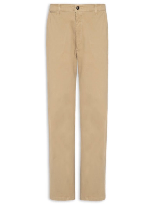 Calça Masculina Reta Chino - Bege