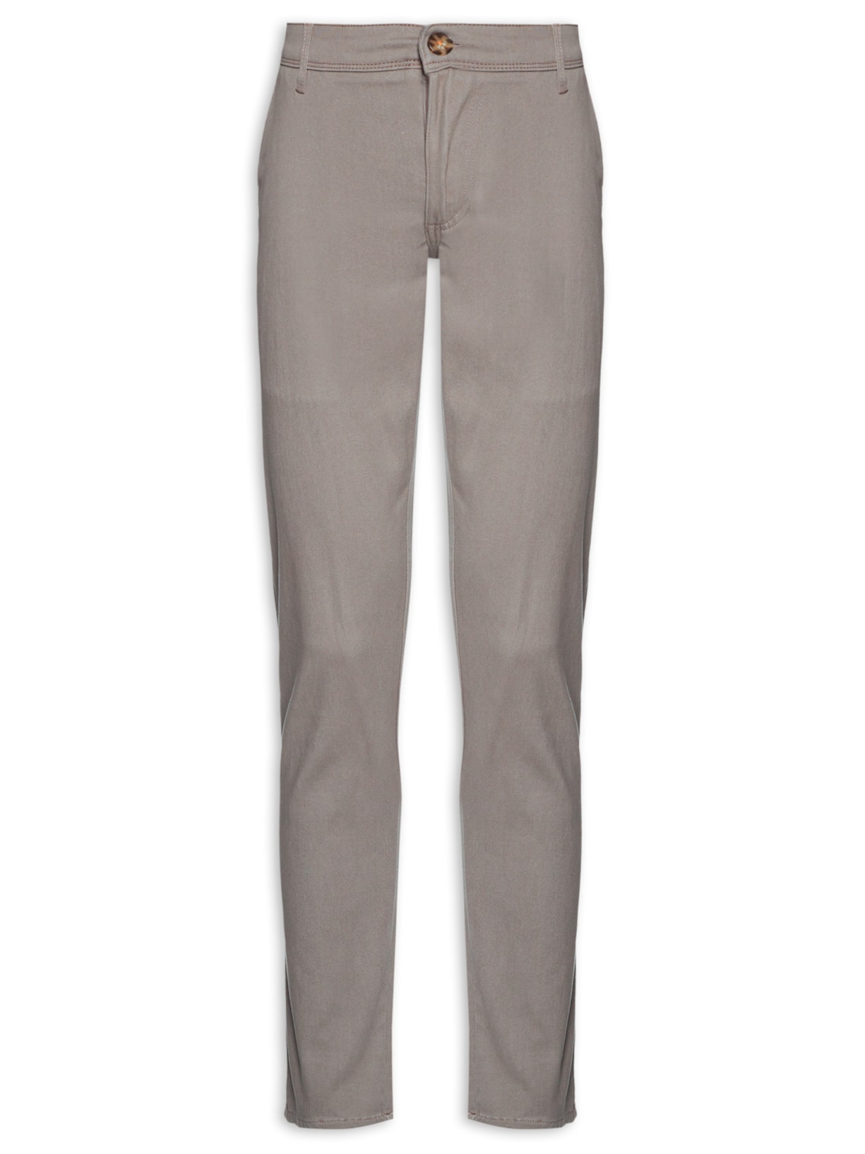 Calça Masculina Reta Chino - Cinza