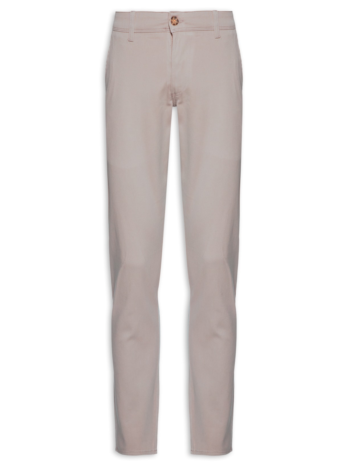 Calça Masculina Reta Chino - Cinza