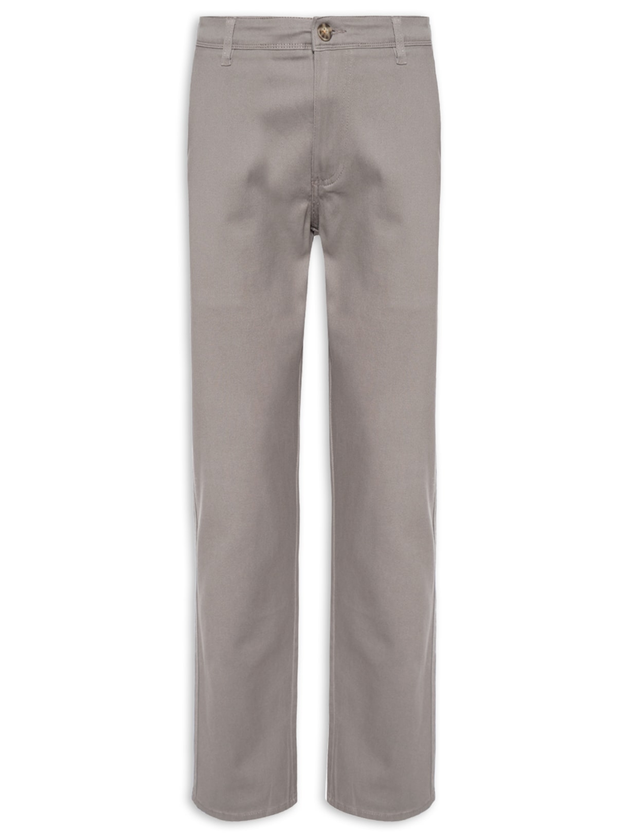 Calça Masculina Reta Chino - Cinza