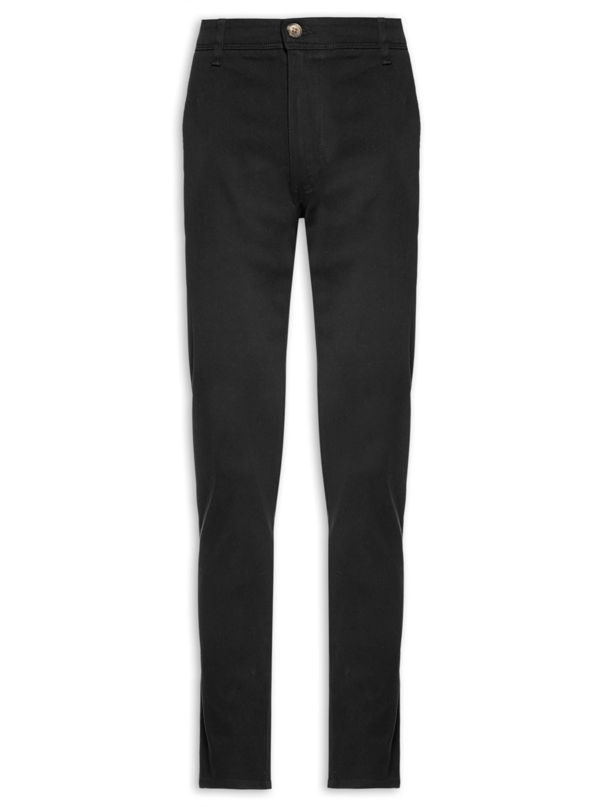 Calça Masculina Reta Chino - Preto